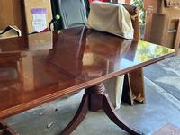 Hardwood dining table with two leaves, best offer!